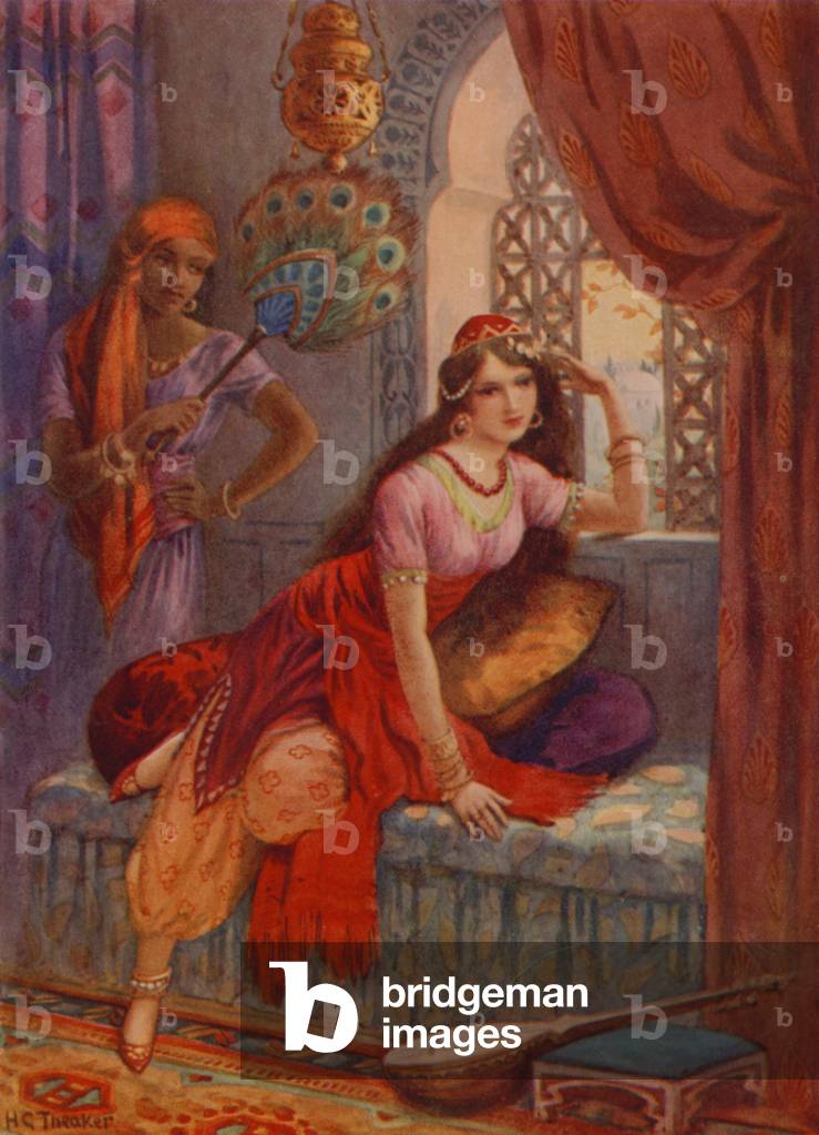 "Sposa di Sindbad (colore lito)" di Harry George Theaker