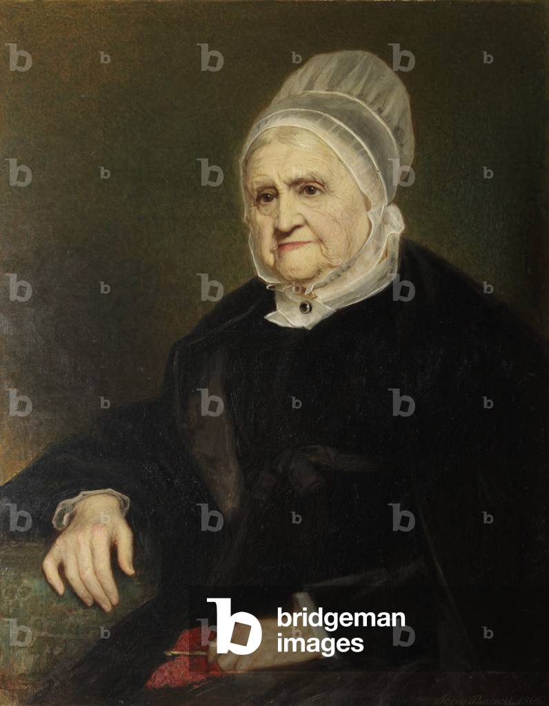 Ann Fell, Frau William Miller Christy (1783 -1871), in Quaker Kleid