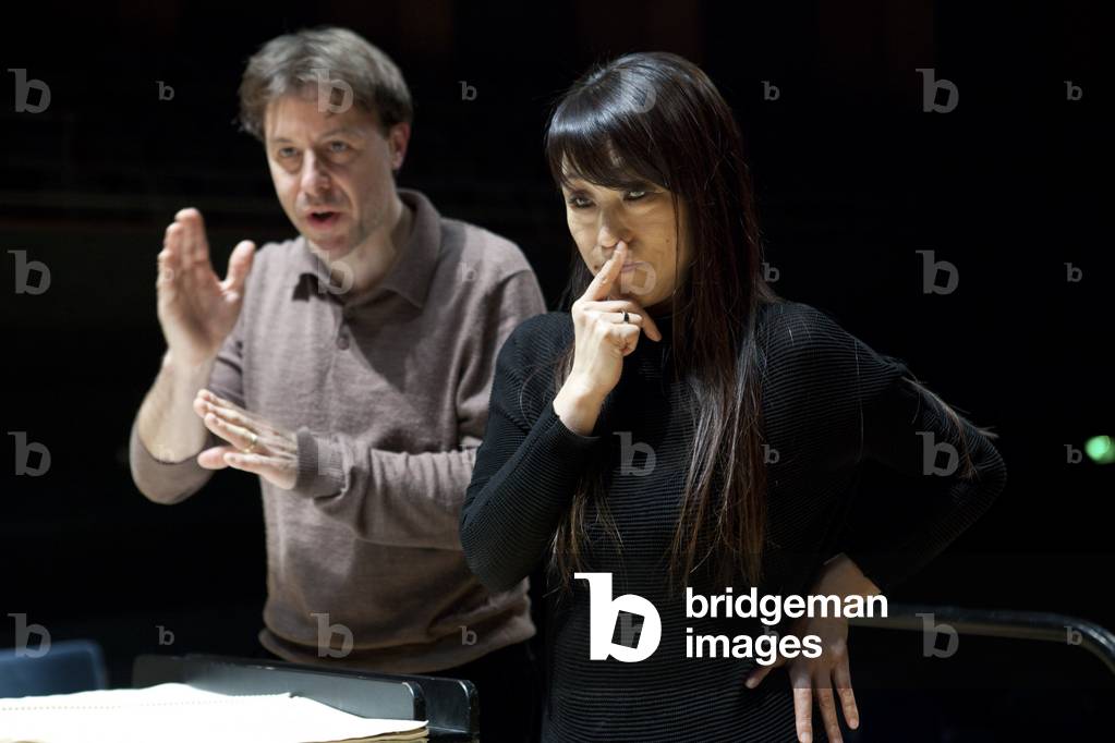 Immagine di Fotografia "Unsuk Chin e Tito Ciccherini" di Marion Kalter