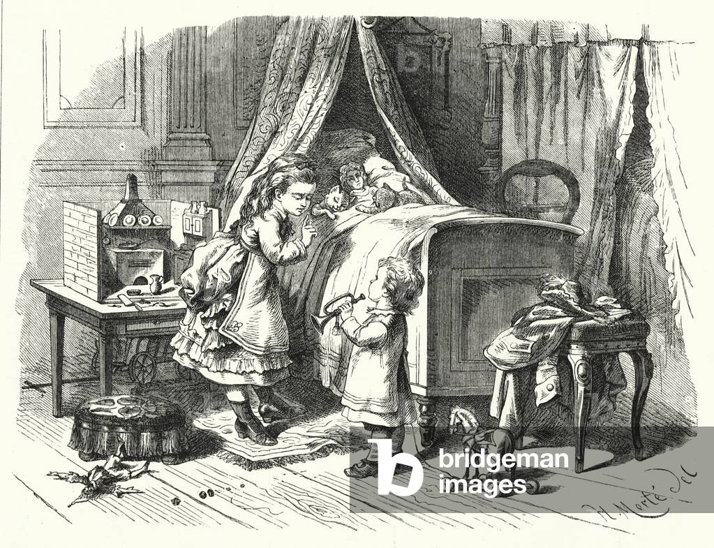 Birthday Gifts (engraving) by English Artist