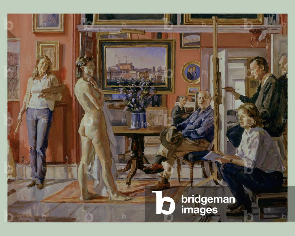 Image of Painting depicting Studio Interior 2005 by Richard Foster
