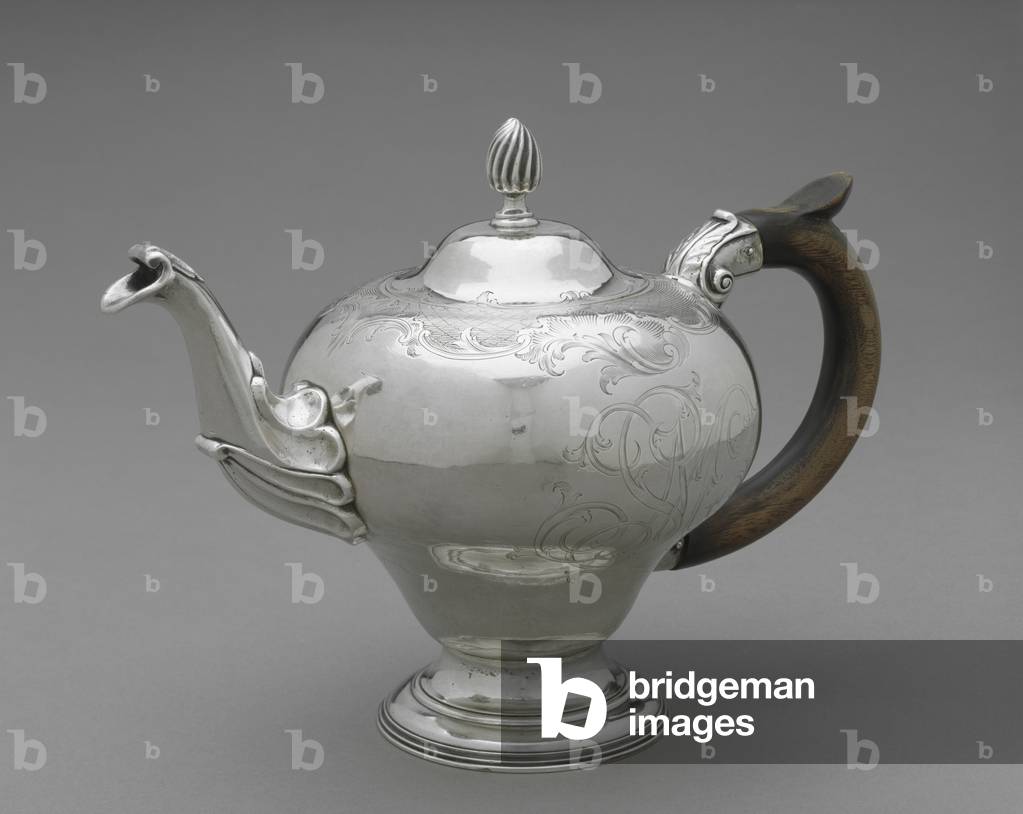 Teapot, 1745-1775 (silver)