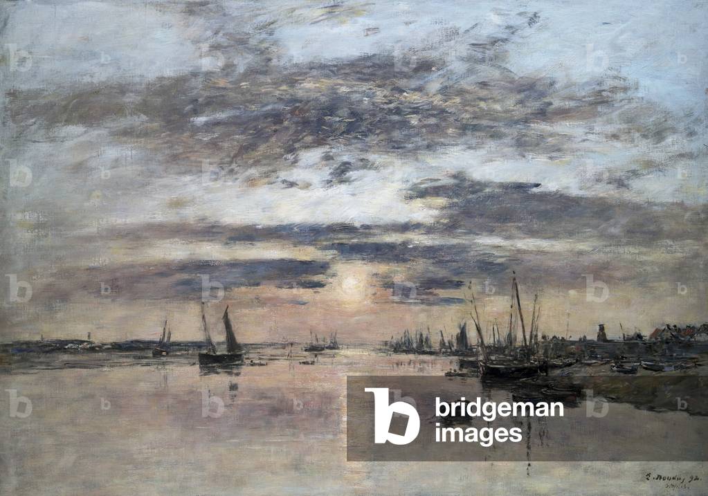 Tramonto, 1892 (olio su tela)