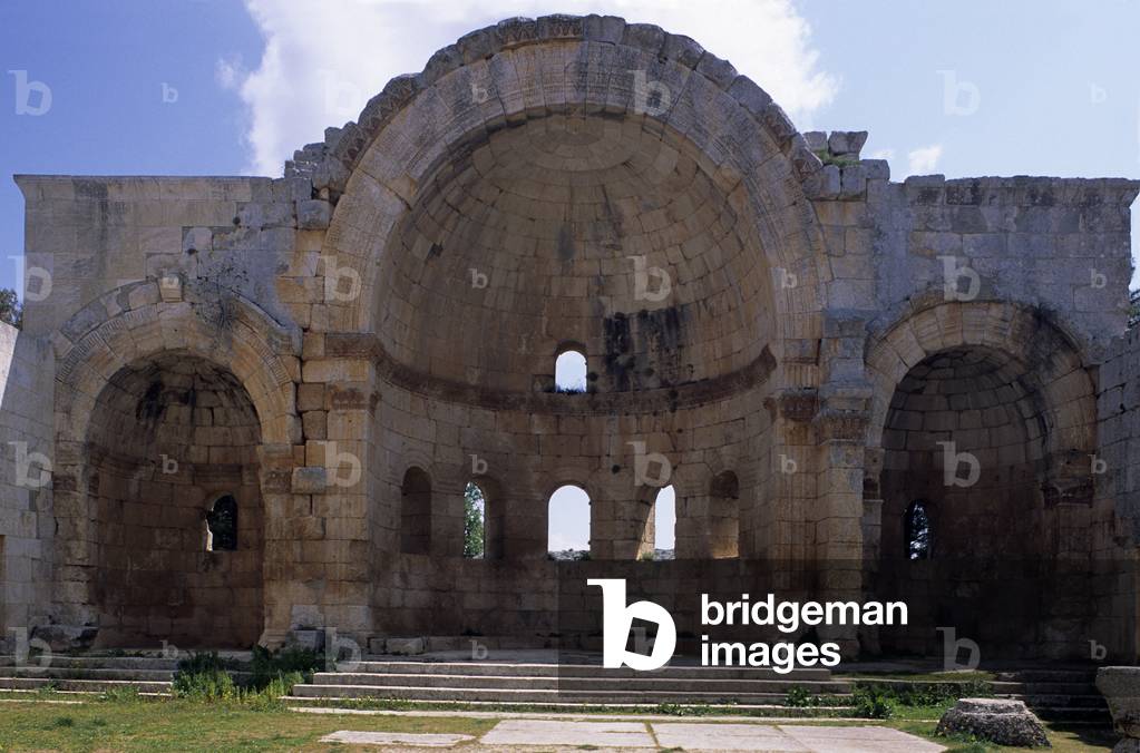 Image de Architecture représentant Art byzantin : bras est - abside - Qalah Siman - Saint-Siméon 401
