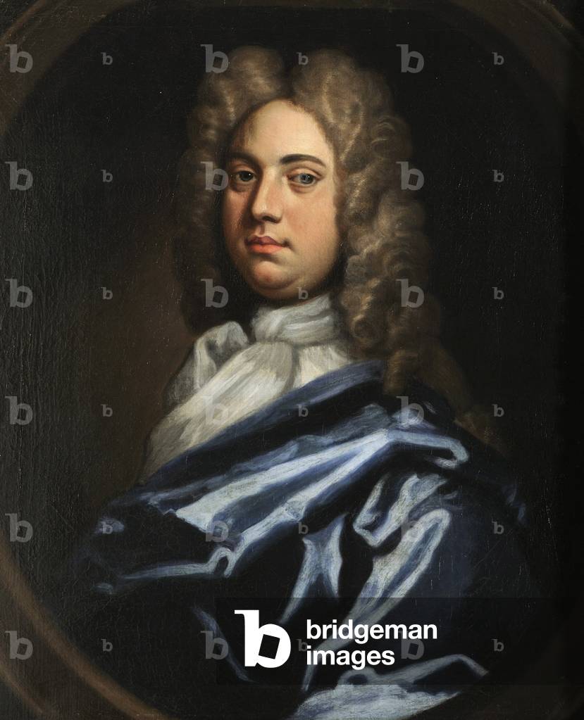 Image of Painting depicting Portrait of a Gentleman (oil on canvas) by Godfrey Kneller