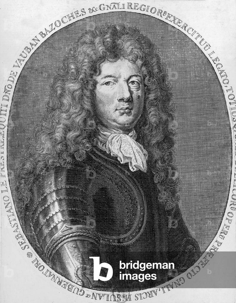 Sebastien Le Prestre de Vauban (1633-1707) Ingegnere francese e architetto di LouisXIV, specialista in fortifi