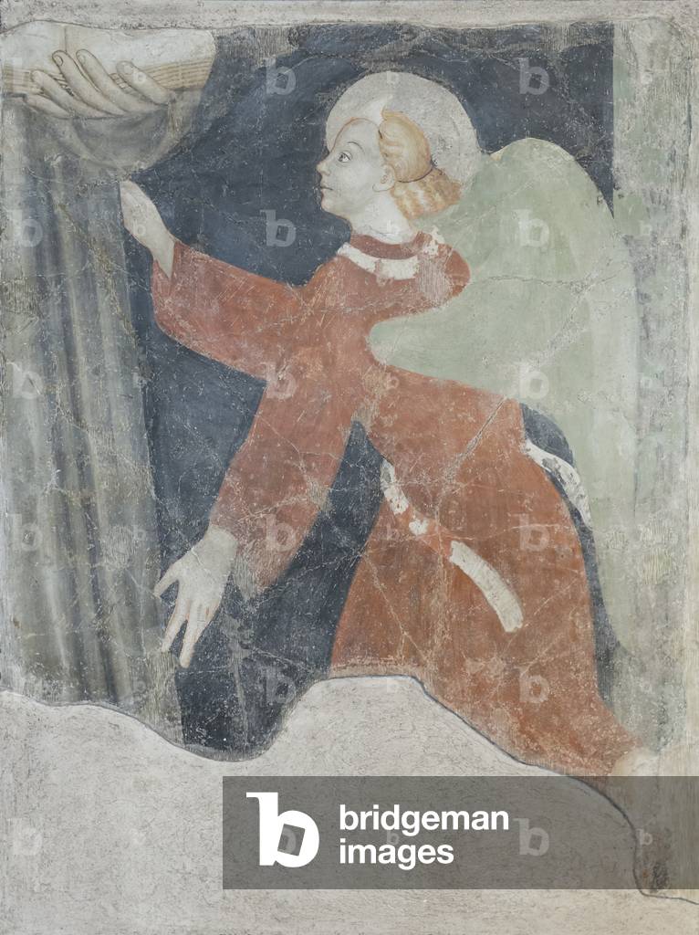 Image of Fresco depicting Angel 1401 by Lombard Artist