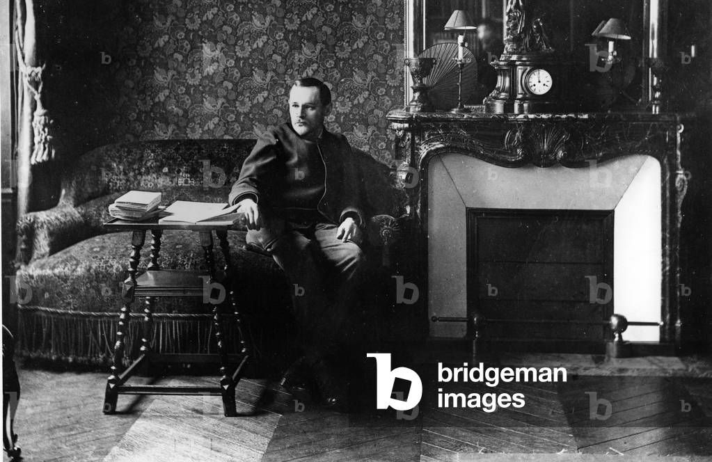 Bild von Fotografie "Georges Ohnet (s/w Foto)" von Dornac, b/w