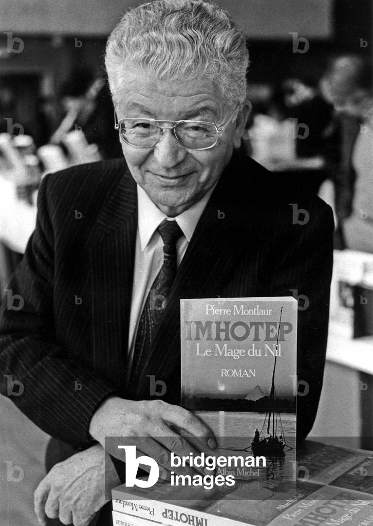 Image of Photography depicting Pierre Montlaur by Louis Monier, b/w