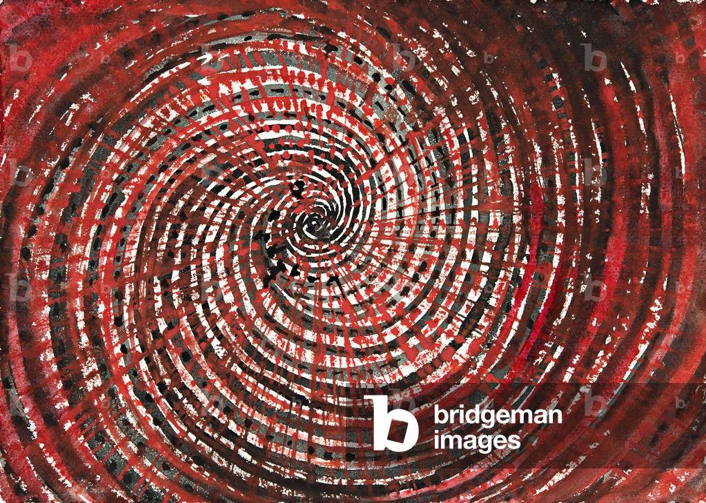 On the Viewing of Flowers and Trees, 1922 (oil on canvas)