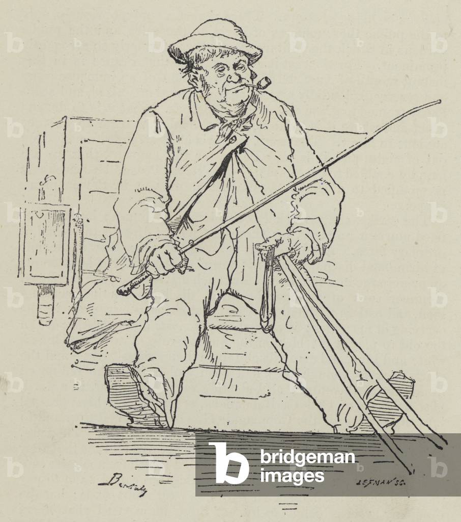 Chauffeur de cabine (gravure)