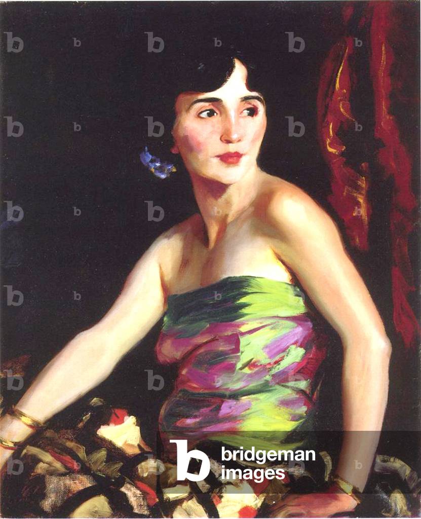 The Spanish Dancer Isolina Maldonado, 1921 (olio su tela)