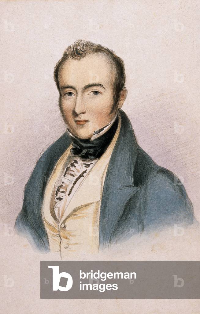The Late Sir W H MacNaughton, Political Service, c.1841  (colour litho)