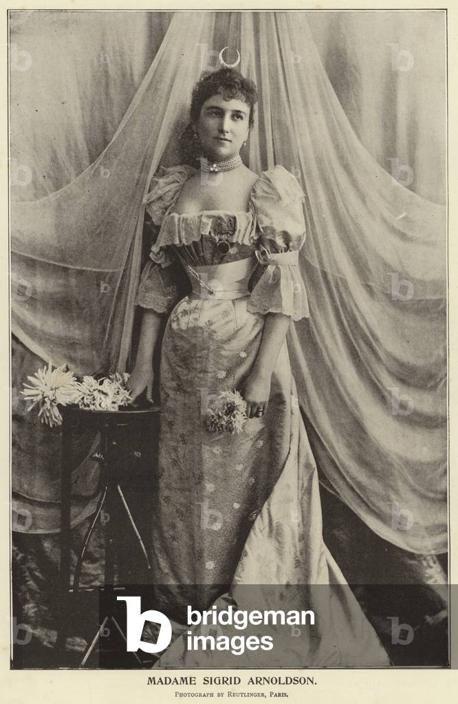Madame Sigrid Arnoldson (s/w Foto)