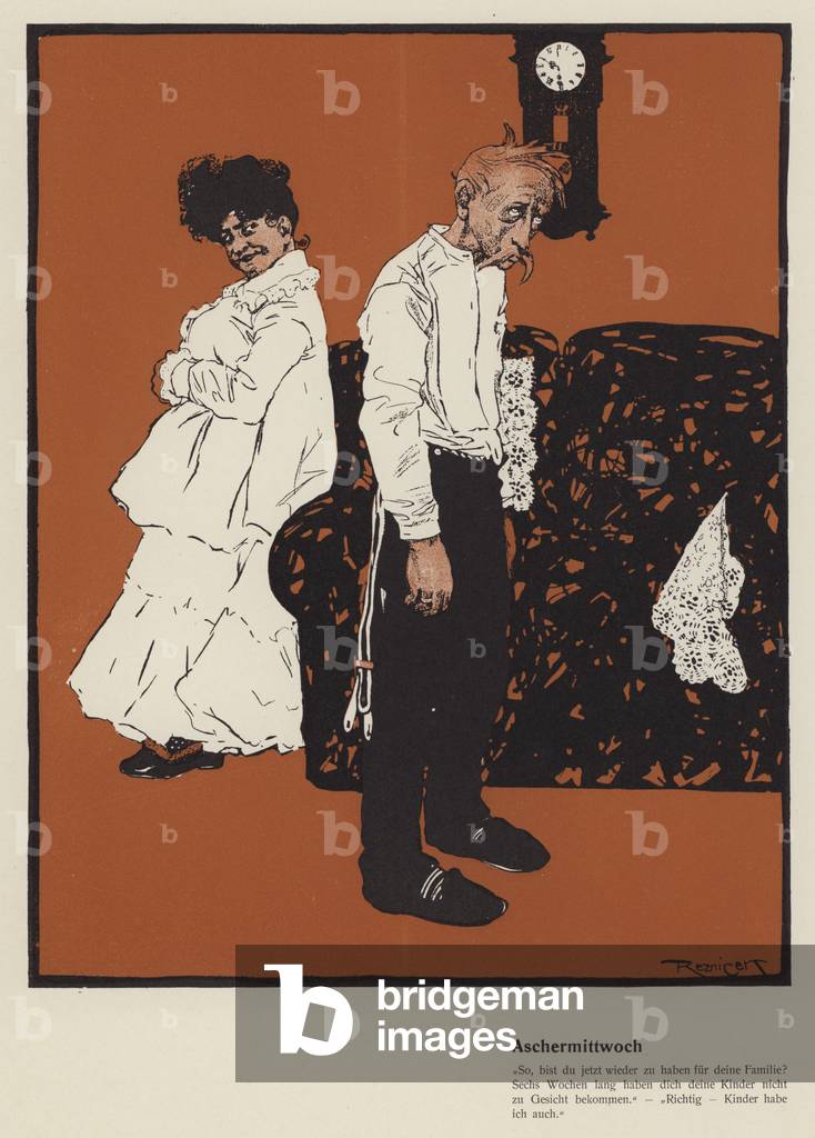 Mercredi des Cendres (couleur litho)