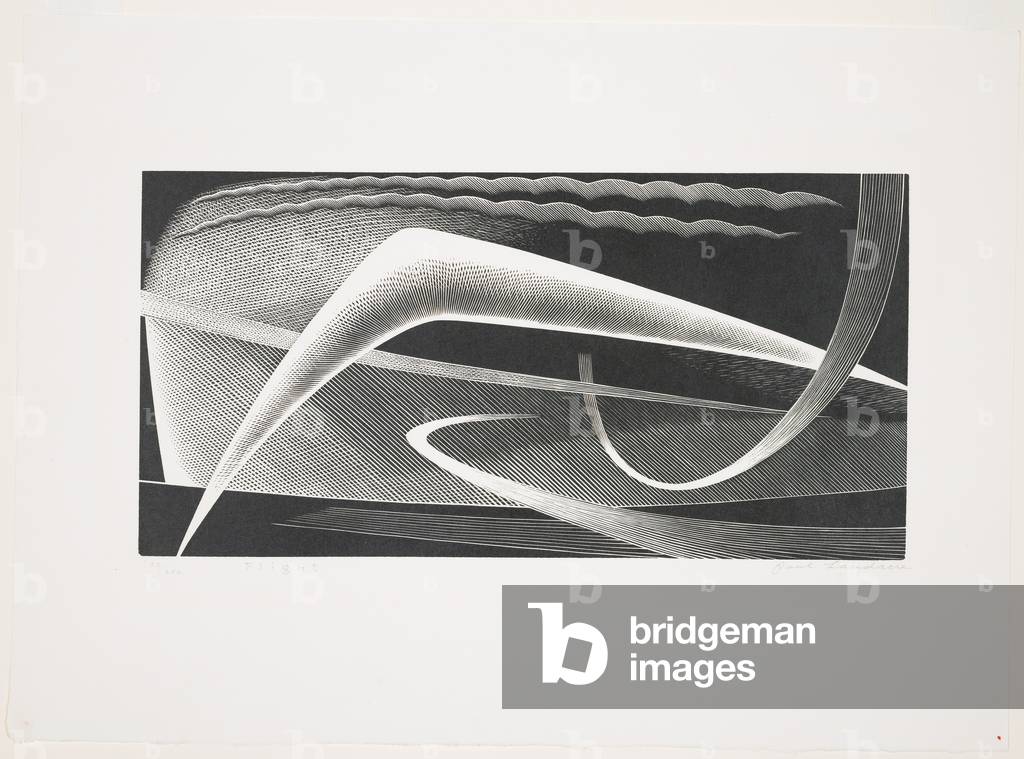 "Flug", 1954 von Paul Landacre
