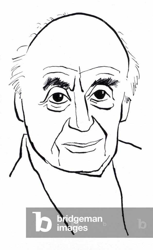 Berthold Goldschmidt, caricatura