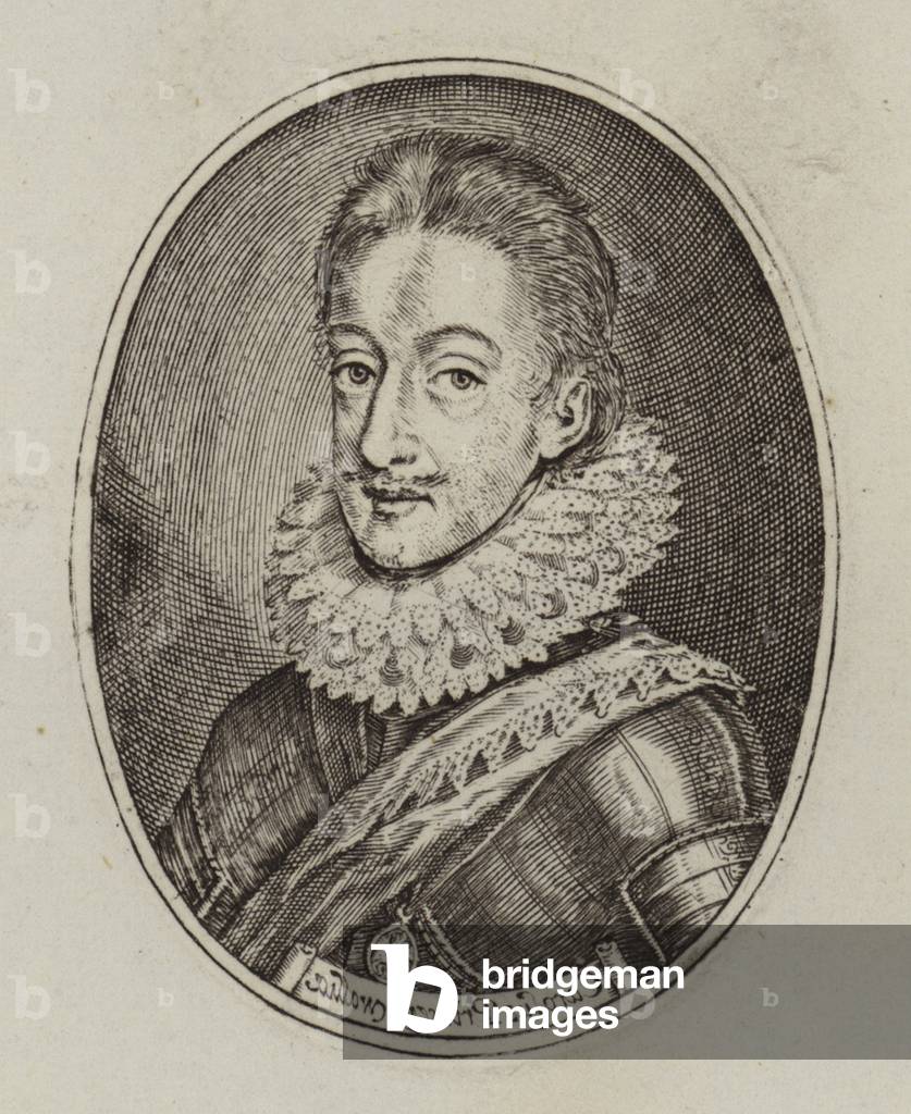 Le roi Charles Ier quand Prince de Galles (gravure) 1801 par Simon de Passe