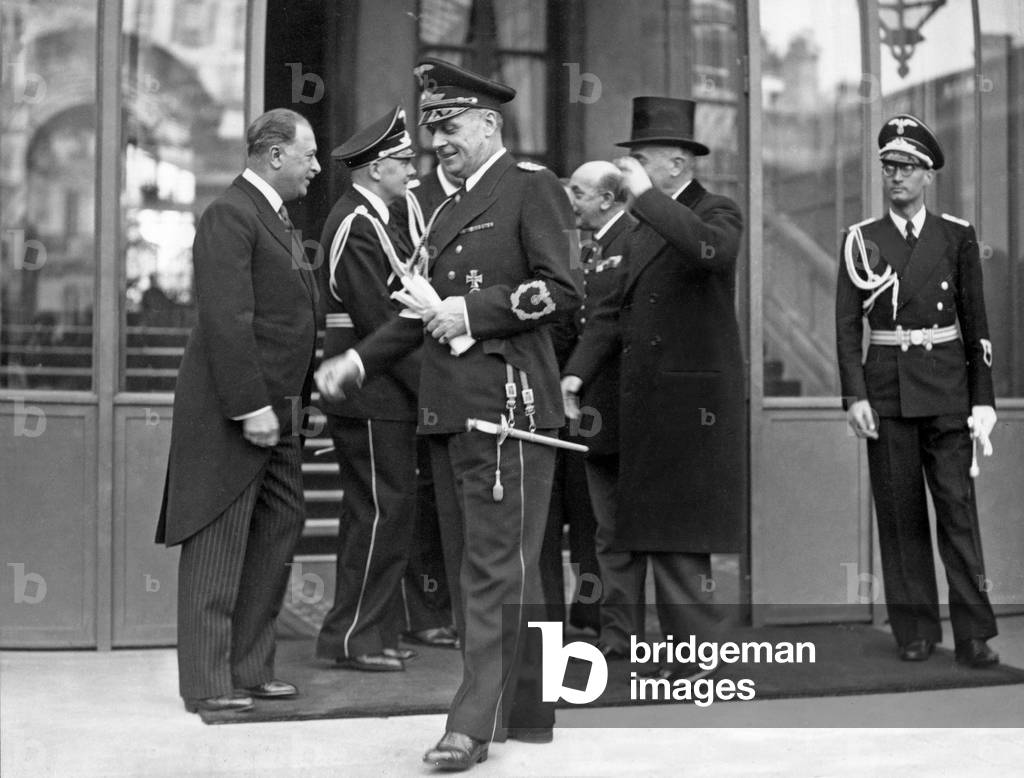 Immagine di Fotografia "Joachim Von Ribbentrop" 1938, b/w