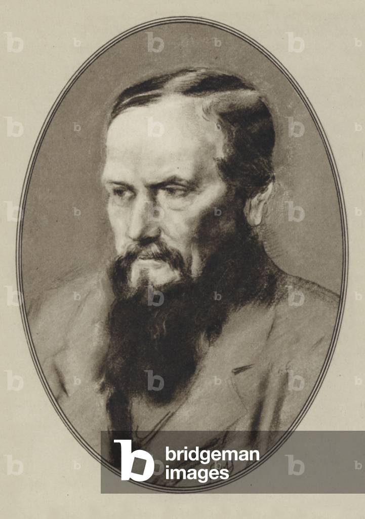 Feodor Michail Dostojewski (Litho)