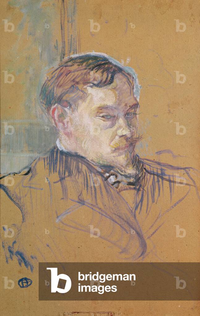 Monsieur Romain Coolus, 1899 (olio su scheda)