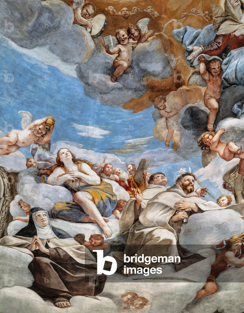 Paradise, dettaglio, 1651-52 (affresco)