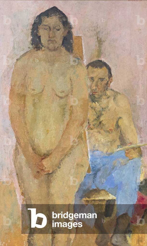 Self portrait as a painter, c. 1934 (oil on panel)