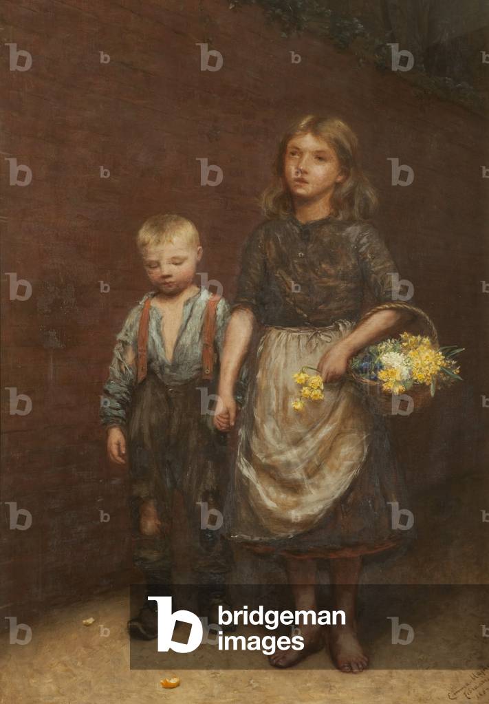 W't You Buy My Pretty Flowers, 1887 (olio su tela)
