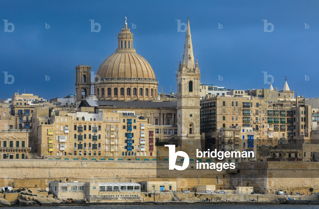Vista del centro storico di La Valletta, 2024 (foto)