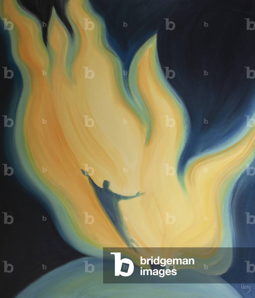 L'amore di Cristo per il Padre è come il fuoco che incontra il fuoco, nel quale condividiamo e siamo purificat