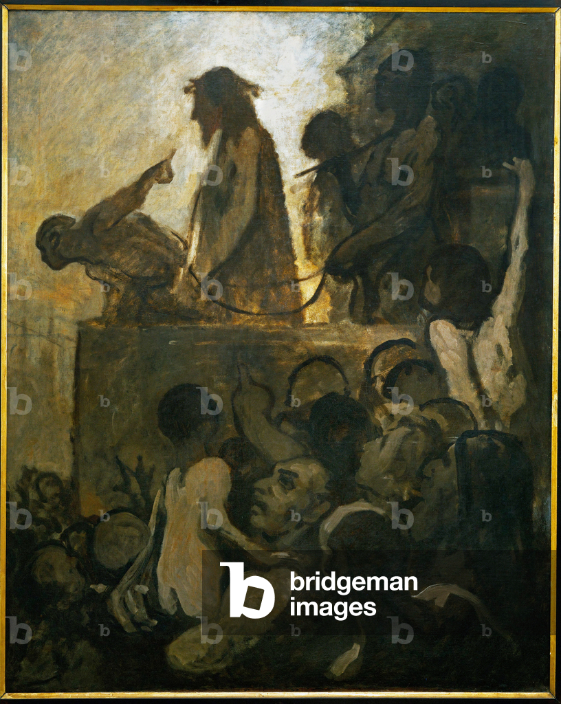 Image of Painting depicting Ecce homo by Honore Daumier