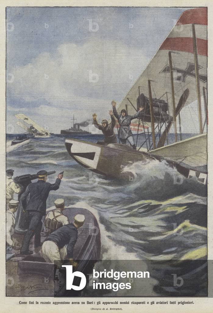 "Come fini la recente aggressione aerea su Bari" di Achille Beltrame