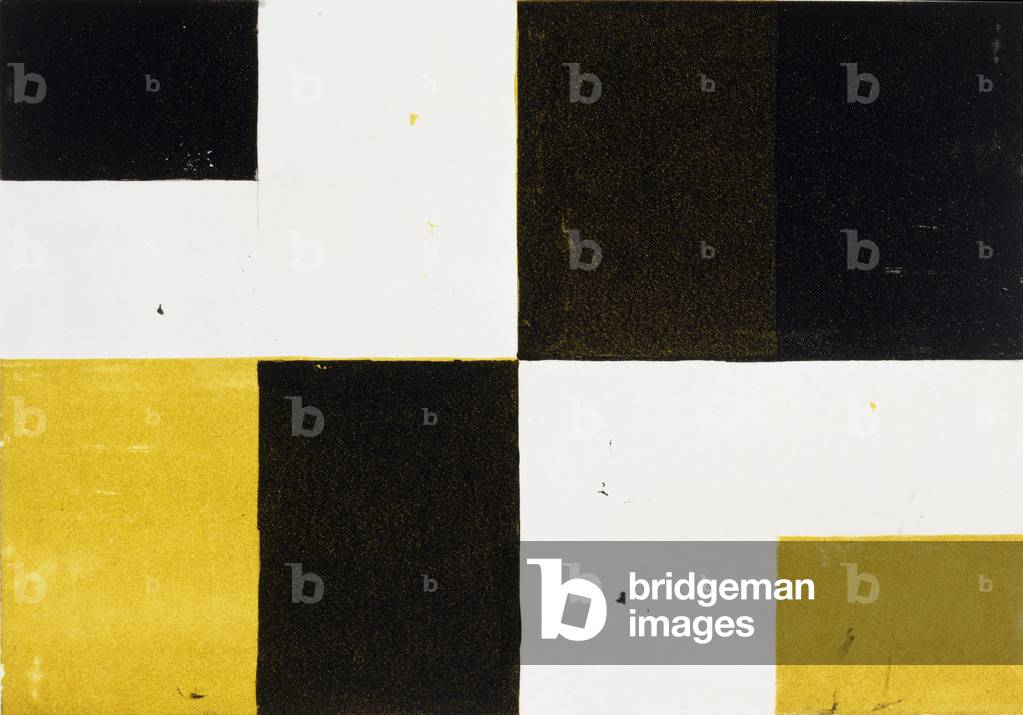 Ohne Titel (Untitled), 1989 (acquatinta, spit-bite aquatint, and soft-ground incisione a colori su carta zerka