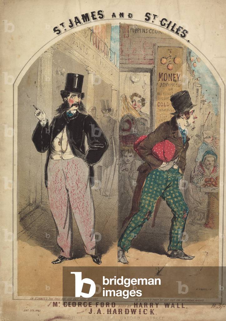 james und st giles (farbe litho)