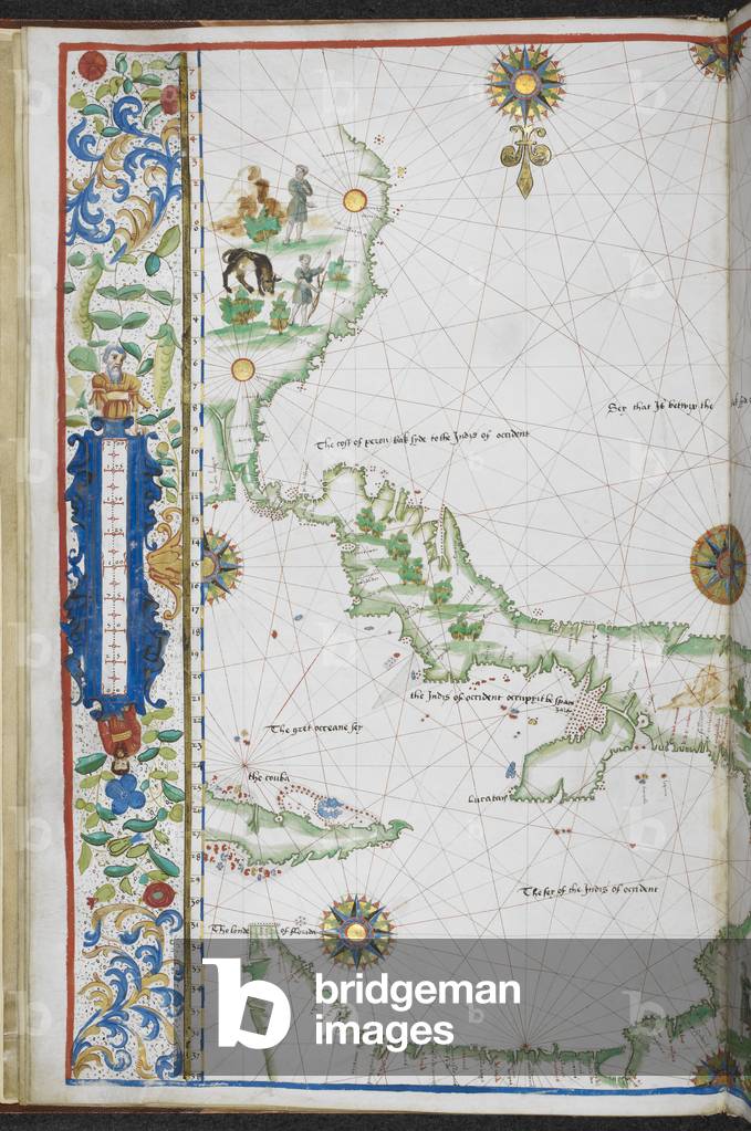 Carta del Golfo del Messico e dell'Oceano Pacifico, da 34Å‚ nord a 11Å‚ sud.