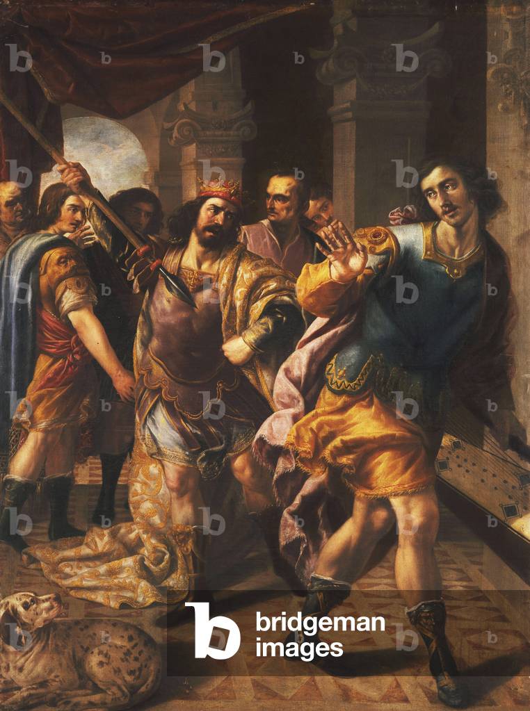 Immagine di Dipinto "David prima di Saul" di Jusepe or Jose Leonardo