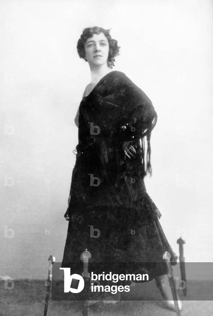 Bild von Fotografie "Agrippina Yakovlevna Vaganova im Ballett 'Don Quixote'", 1900 von Russian Photographer, b