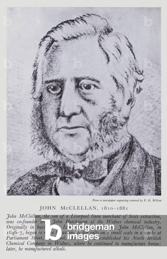 Image de Estampe représentant John McClellan (litho) par English School