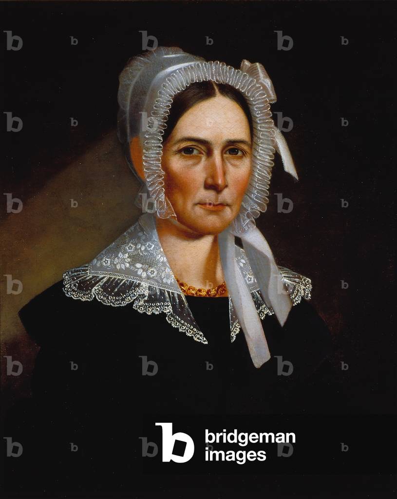 Image of Painting depicting Portrait of a Lady of the Woodfin Family, c.1841 by Joseph Jackson