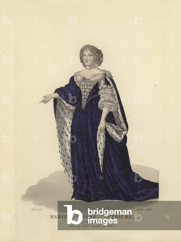 Immagine di Incisione "Maria Teresa d'Austria" 1801 di French School
