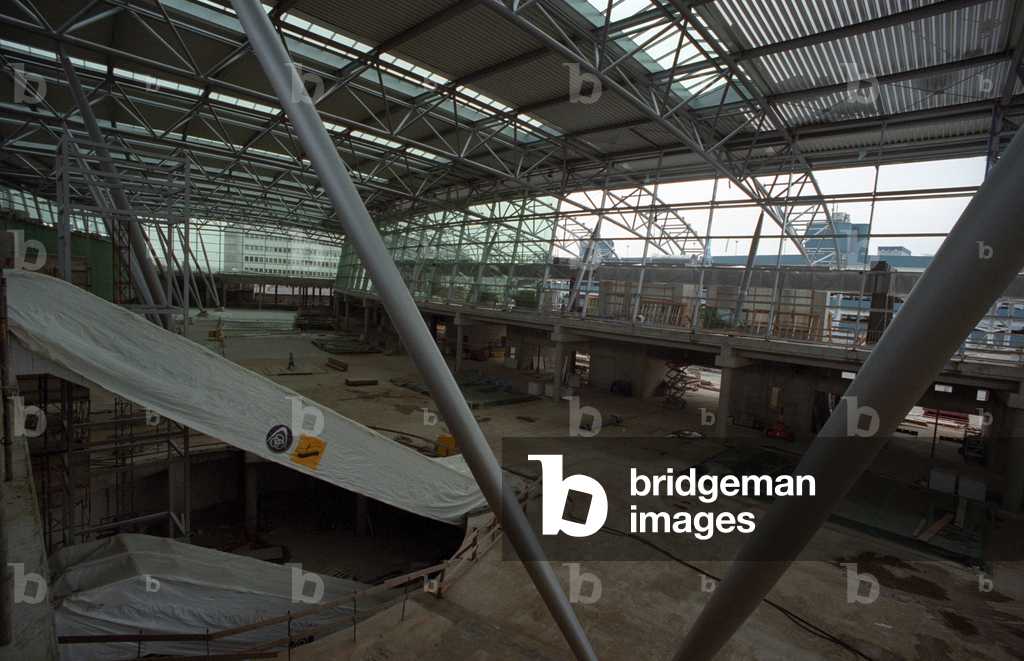 Image of Photography depicting Construction site at Düsseldorf airport... 2000