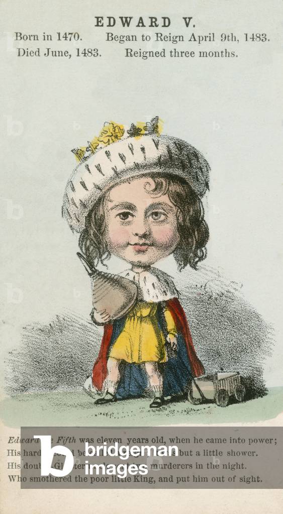 King Edward V. (Aquatinte)