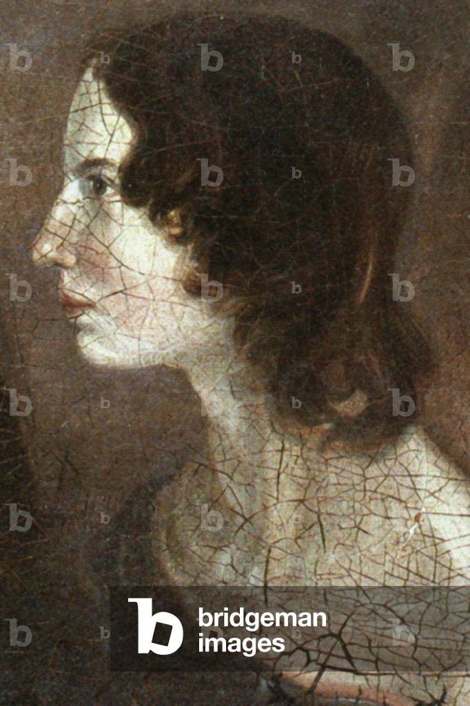 Bild von Druck "Porträt von Emily Bronte" 1801