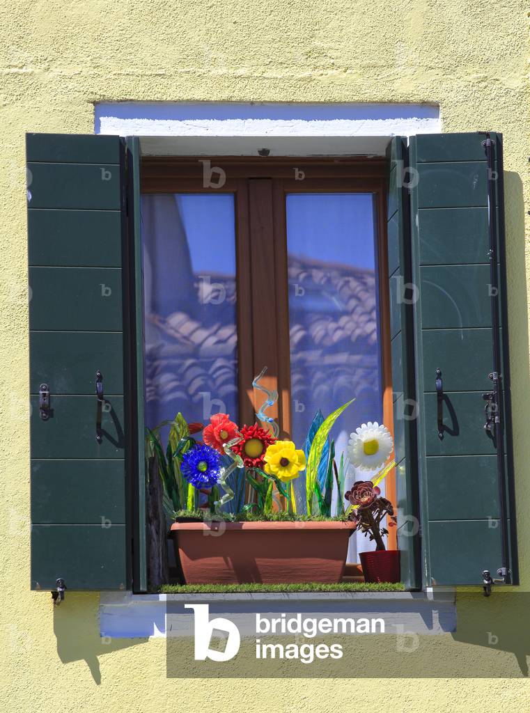 Traditionelle Fassade. Murano