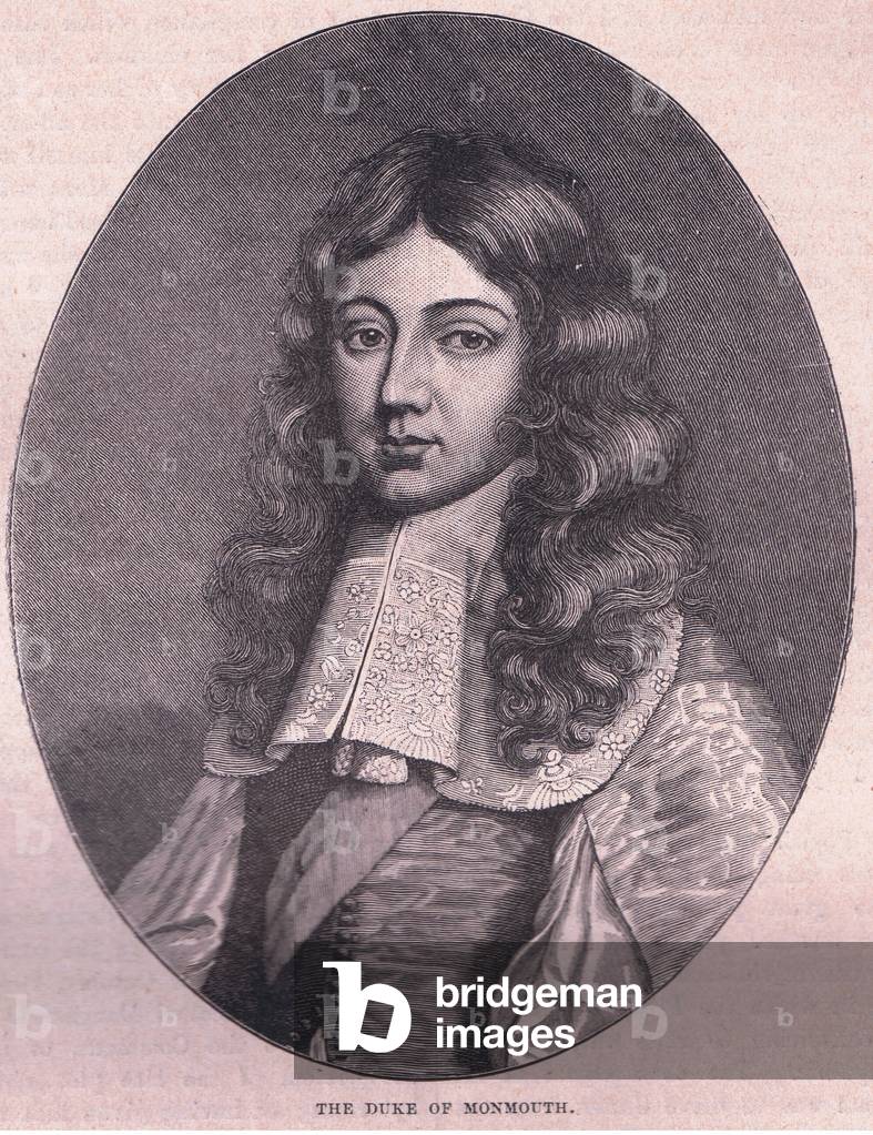 Image de Estampe représentant Duc de Monmouth (litho) par English School