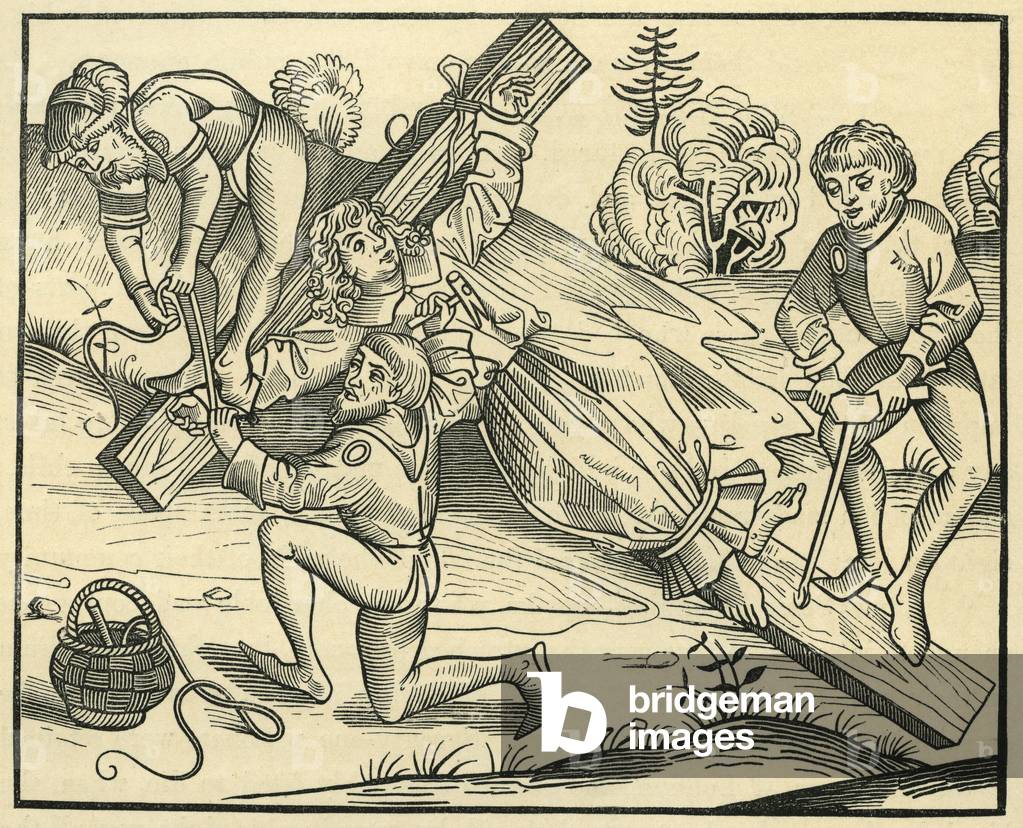 Das Kind Richard, das von den Juden in Pontoise gekreuzigt wurde