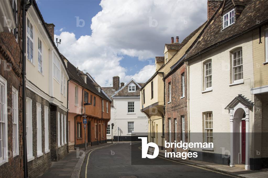 Allgemeine Ansicht der Nelson Street, nördlich von der Angrenzung an Nummer 10, Nelson Street, King's Lynn, No