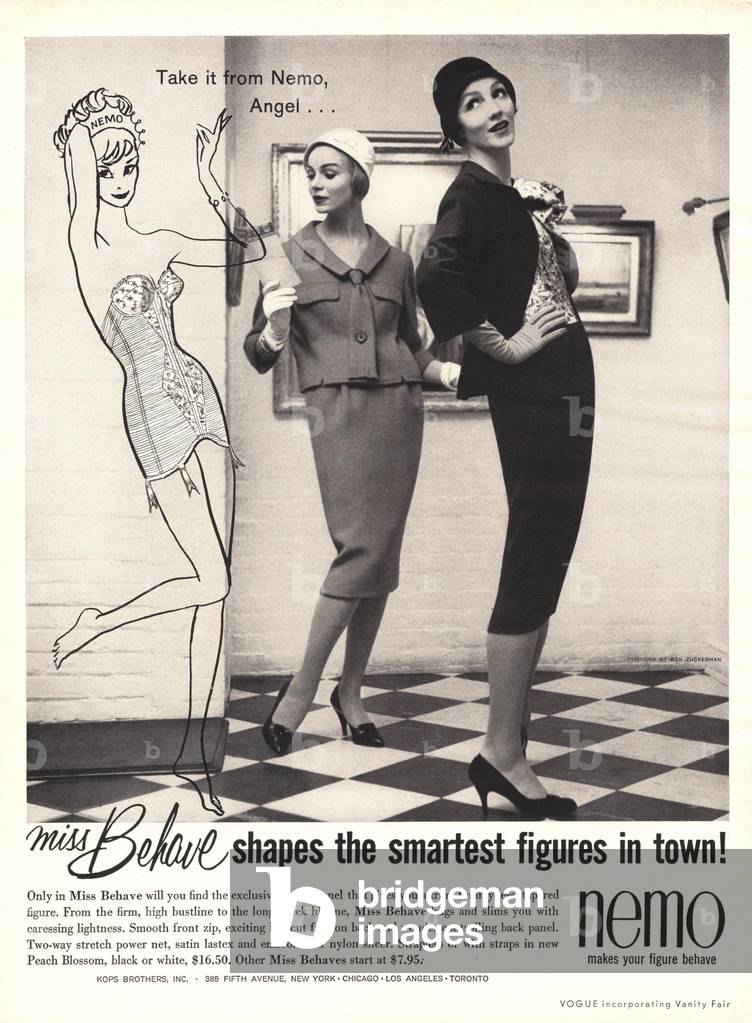 Nemo Magazine, advert, USA, 1950s