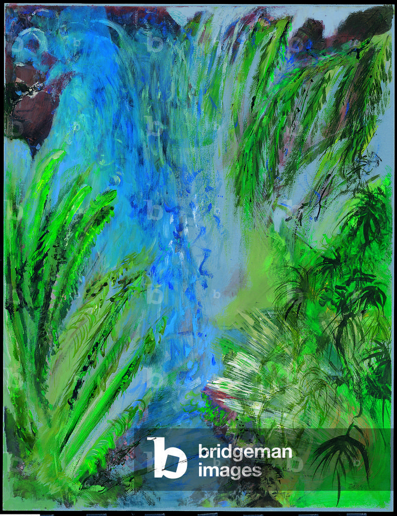 Effusione, 2006 (acrilico su carta)