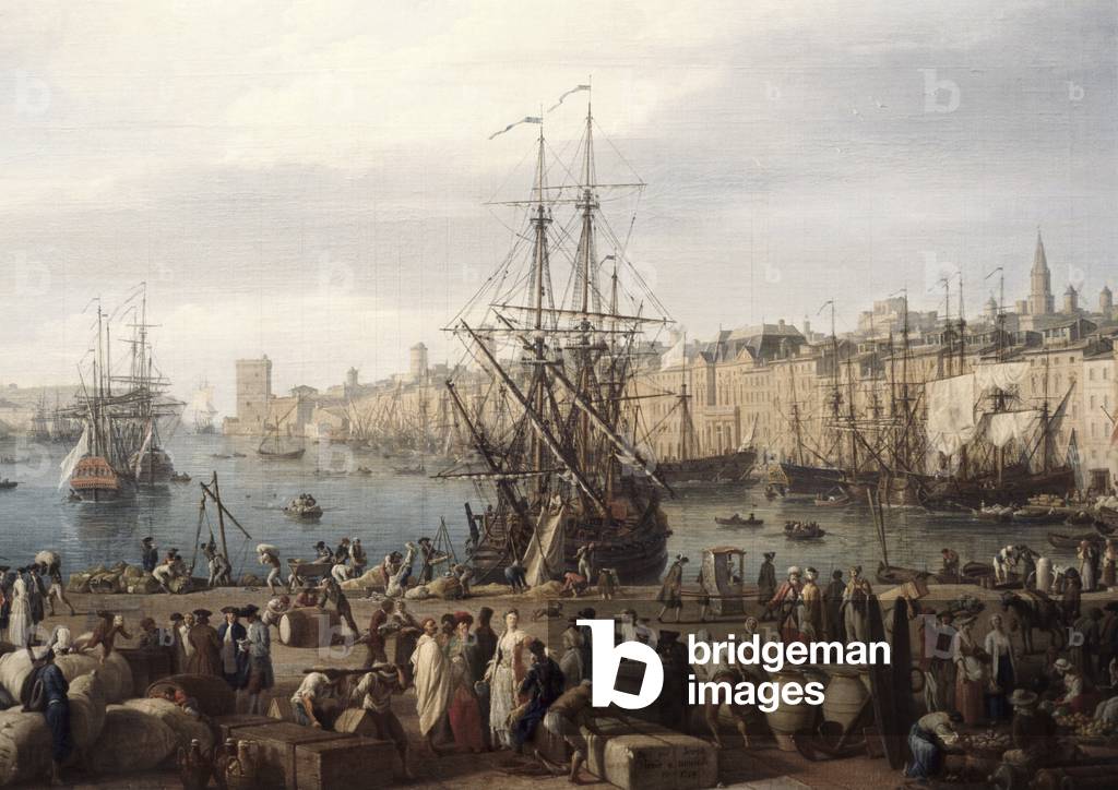 Porto di Marsiglia, 1754 (olio su tela)